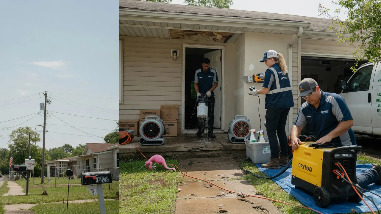 Storm Damage Water Removal in Brookfield, OH near me